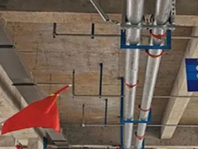 理塘管廊支架的安装方法